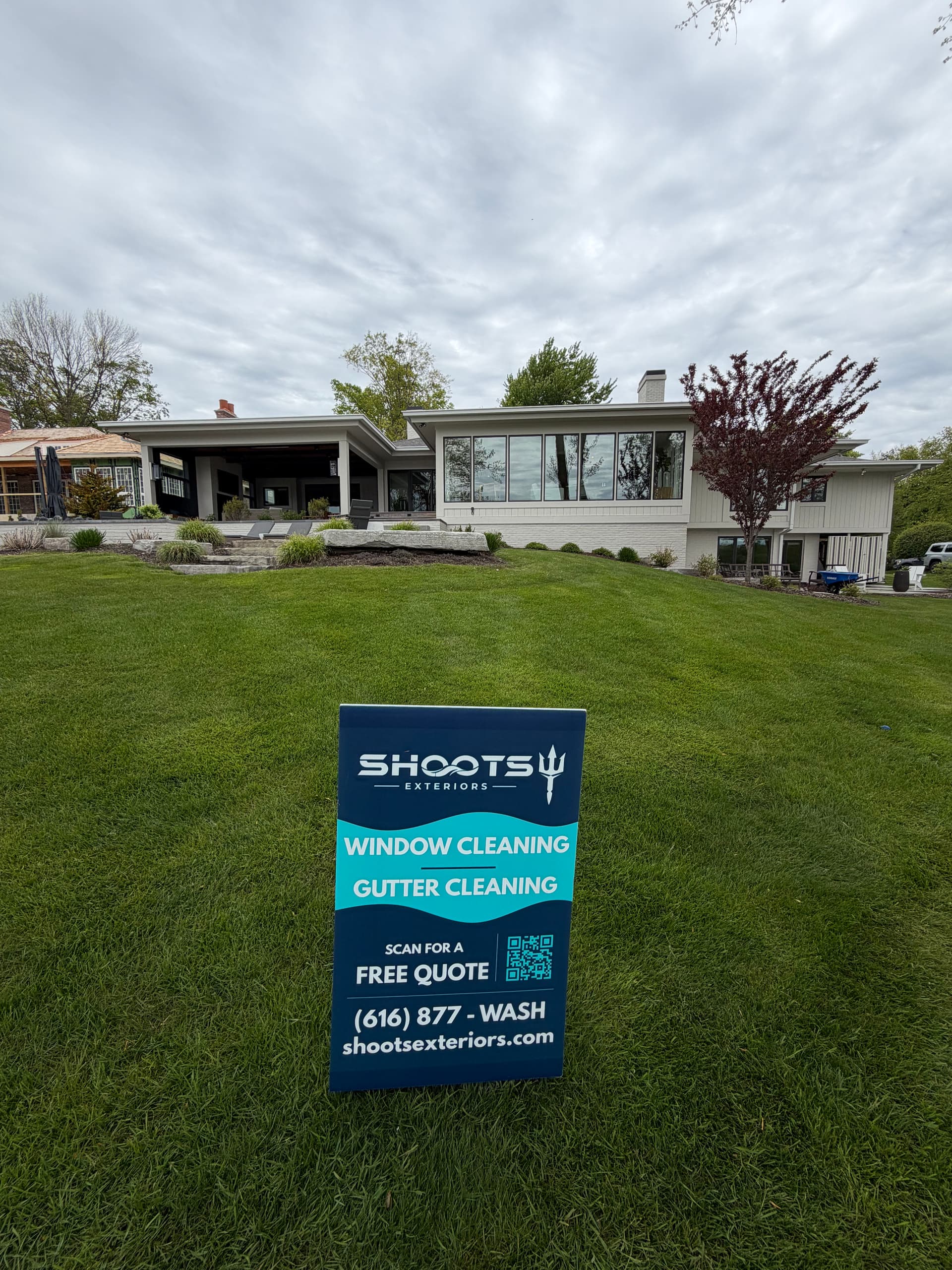 Gallery photos for Full-Service Window Cleaning at a Reeds Lake Home in East Grand Rapids: Image #3