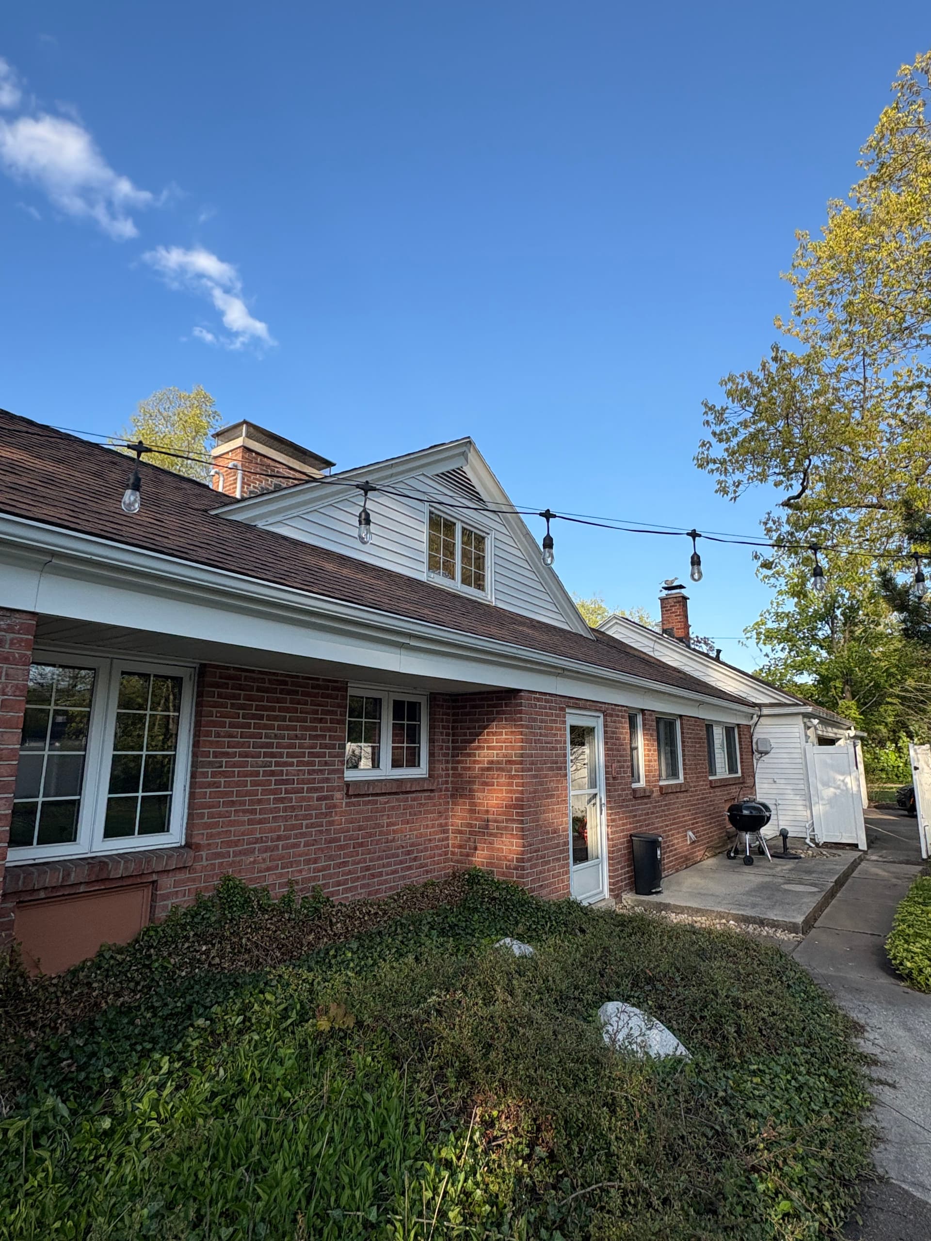 Gallery photos for Window Cleaning and Moss Removal at an East Grand Rapids Home: Image #3