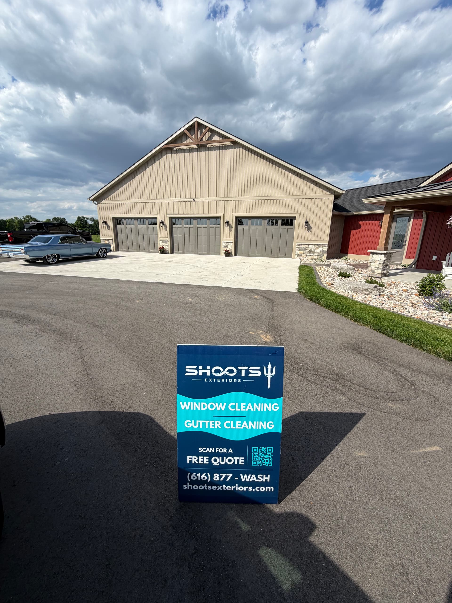 Gallery photos for Barndominium Window Cleaning Done Right in Byron Center: Image #1