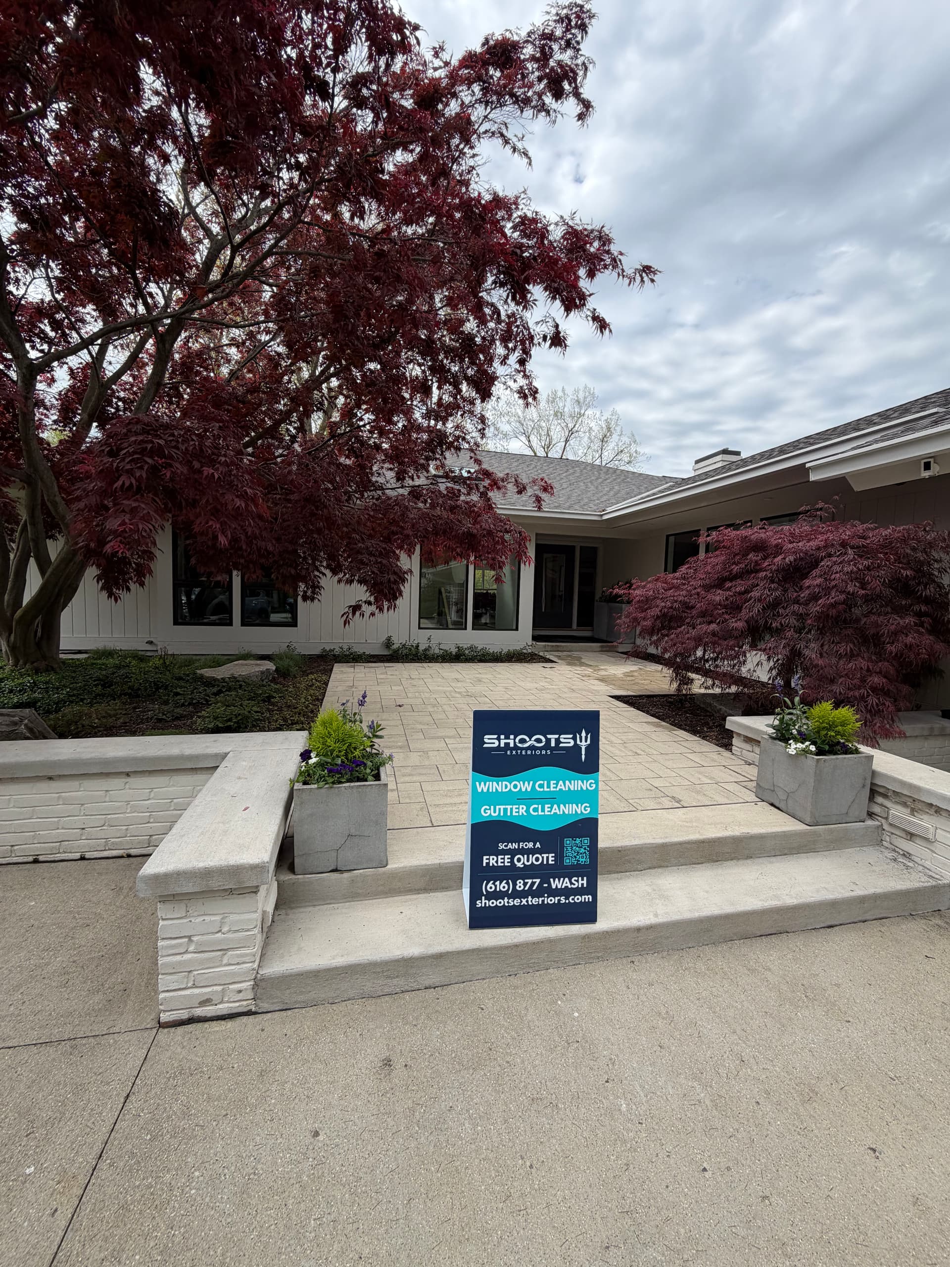 Gallery photos for Full-Service Window Cleaning at a Reeds Lake Home in East Grand Rapids: Image #2