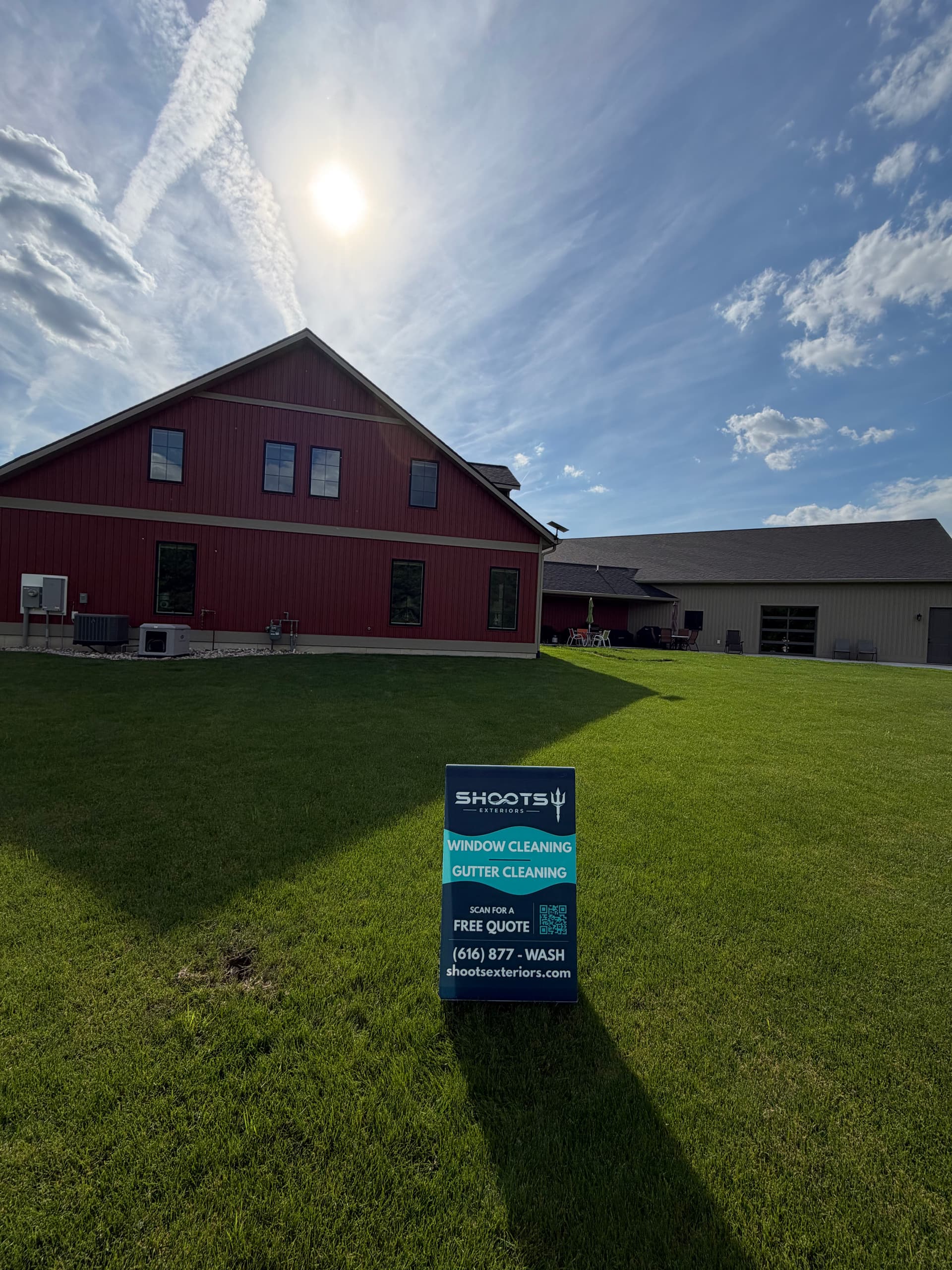 Gallery photos for Barndominium Window Cleaning Done Right in Byron Center: Image #2